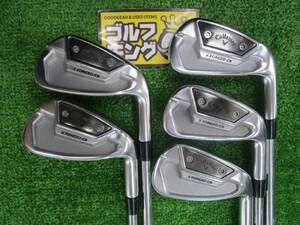 GK古城■ 155 キャロウェイ X-FORGED CB★NSPROMODUS3 TOUR120(日本) 5本セット ★S★アイアンセット★オススメ★お買い得★