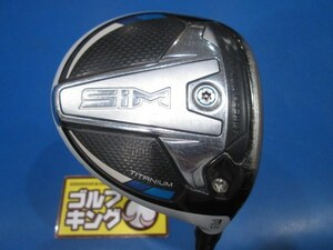 GK鈴鹿☆ 中古288 テーラーメイド★SIM★Diamana DF60(JP)★S★3W★15度★シム★