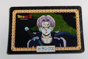 ドラゴンボールZカード 食玩　トランクス　No.28 ナガサキヤ　当時物