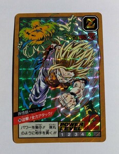 ドラゴンボール カードダス スーパーバトル　7弾　No.265 孫悟飯　ハガシ済み 1993年