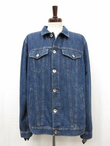 超美品【ブルネロクチネリ BRUNELLO CUCINELLI 】CONTROLLO 4ポケット デニムジャケット Gジャン (メンズ) size56 イタリア製■17HR3296■