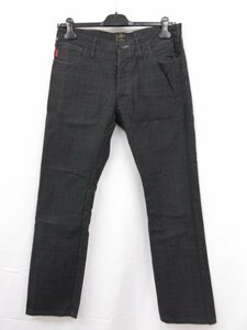 【ポールスミスジーンズ Paul Smith jeans】 チェック柄 パンツ スラックス (メンズ) sizeXL グレー系×ブルー MK.209307 ■29MPA0040■