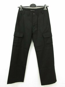 超美品 【セオリー theory】 ストレッチ ウール素材 カーゴパンツ スラックス (メンズ) size28 ブラック 02-6306022 ■28MPA0126■