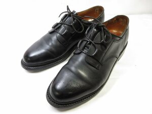 HH【JMウエストン J.M.WESTON】 旧ロゴ 554 プレーントゥ ギリーシューズ 紳士靴 (メンズ) size9.5E ブラック ■18MZA4350■