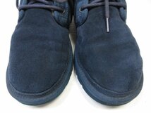 【アグ UGG】 NEUMEL ニューメル 3236 スエード ショートブーツ 紳士靴 (メンズ) size25 ブルー系 ■18MZA4467■_画像7