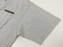 未使用 【バレンシアガ BALENCIAGA】 UNIFIT ロゴデザイン オーバーサイズ 半袖Tシャツ (メンズ) size3 グレー JP57 2021 870 ■29MT4996■_画像9