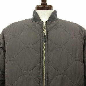 美品【エディーバウアー Eddie Bauer】L18F1433 ダウン×中綿キルティング リバーシブルブルゾン EB650 (メンズ) M 紺×茶系 ■17MB3281■の画像5