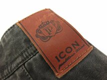 超美品 【ピーティーアイコン PT ICON】 コットン カーゴパンツ (メンズ) size42 グレー系 カモフラージュ柄 ICVTCA BP06 ■28MPA0086■_画像4