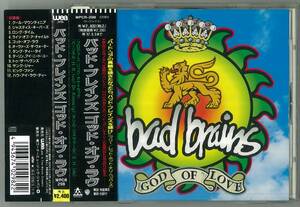 BAD BRAINS ／ ゴッド・オブ・ラヴ　国内ＣＤ帯付　検キー MISFITS BLACK FLAG D.O.A SEPTIC DEATH ACCUSED POISON IDEA D.R.I