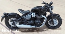 値引対策 トライアンフ ミニカー ボニービルボバー ブラック 黒 ダイキャス バイク 1/12 完成品 合金モデル レッド ミニカー 1/12 F209_画像8