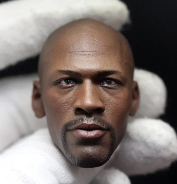 ☆ 1/6 Action Figure Custom Replacement Head Handsome Black Man ☆ Head American Male General Purpose 12 inch Male Body F795, doll, Character Doll, Custom Doll, others