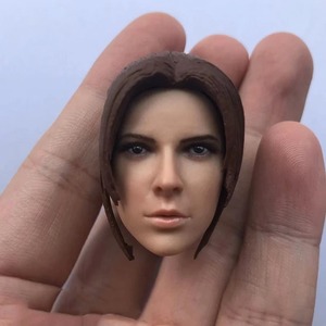 Art hand Auction Adjusted price Universal 1/6 Replacement Head Foreigner Brown Universal Custom 1/6 Wild PVC Short Hair Head Model Fit Claire G071, doll, Character Doll, Custom Doll, others