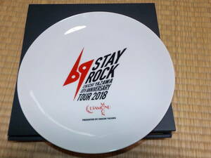 ★矢沢永吉 赤坂SHOP限定「 STAY ROCK 2018」スペシャルプレート/SHOP袋付/送料520円