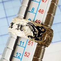 ヴィンテージ　925シルバー銀製　指輪リング　サイズ約#10　No.5543_画像5