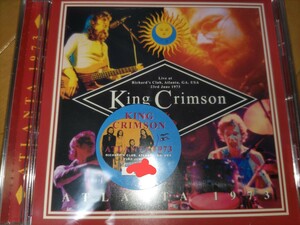 【KING CRIMSON】ATLANTA 1973(おまけCDR付)【VIRTISO】 