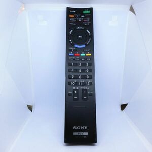 動作確認済み 純正SONY ソニー ブラビア テレビ TV用 RM-JD018 リモコン (KDL22EX300 KDL40EX500 KDL32EX700 KDL40EX710等)/E2 123-13