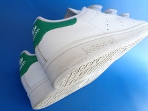 13343■20年製 adidas stansmith CF アディダス スタンスミス コンフォート 白 緑 ベルクロ ベルト 顔つき 25.5 S75187_画像6