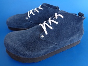 13369■新品 同様 美品 Birkenstock DUNDEE MID HI ビルケンシュトック ダンディ スエード 紺 ネイビー 27 42