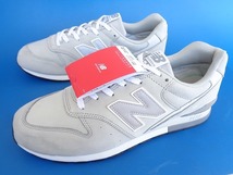 13378■新品 デッド NEWBALANCE CM996RD ニューバランス ヌバック レザー グレー 29 US 11 D 574 576 996_画像1