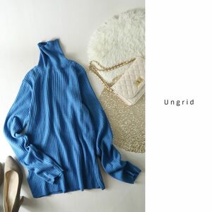 アングリッド Ungrid☆洗える きれい色 タートルニット フリーサイズ☆A-O 0353