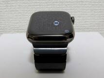 Apple Watch シリーズ 7 GPS+Cellularモデル 45mm グラファイトステンレスケース MKL33J/A リンクブレスレット　AppleCare＋_画像6