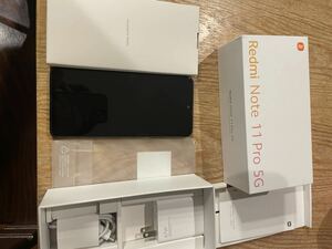 Redmi Note 11Pro 5G グラファイトグレー