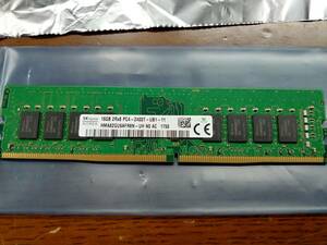SK Hynix DDR4 2400 PC4 19200 16GB 1枚 デスクトップ用メモリー 動作確認済 HMA82GU6AFR8N-UH ②
