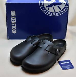 SALE!! BIRKENSTOCK 　ビルケンシュトック　BOSTON　ボストン エクスクイジット高級ライン 　BLACK 　43　28cm相当　ドイツ製　未使用品