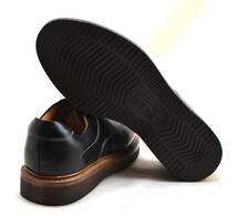 JALAN SRIWIJAYA　ジャランスリワヤ　高品質レザースニーカー EXTRA LIGHT SOLE BLACK CALF　210306-7　25.5-26cm相当　未使用品_画像5