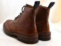 SALE!! トリッカーズ Tricker's　カントリーブーツ　フルブローグダービー MARRON ANTIQUE　M2508 UK8.5 27-27.5cm 未使用品　イギリス製_画像4