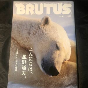 BRUTUS 2016.9.1 / こんにちは、 星野道夫 　心を満たす、極北の物語。　CA