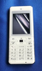 SoftBank 822P white mock-up ultrathin cellular phone 