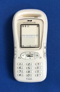 NTT docomo premini-S ホワイト　モックアップ　超コンパクト携帯