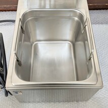 美品 FUJIMAK 電気フライヤー FEF82 フジマック 店舗用 業務用 電気フライヤー 卓上タイプ FEF82 2005年製 3相200V 油量8リットル_画像6