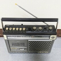 当時物　SONY CF-1490 ソニーラジカセ　FM/AM ラジオ　カセット　コーダー　CF-1490　動作未チェック　ジャンク扱い現状品_画像2