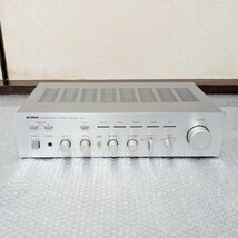 YAMAHA NS SERIES A-5D ヤマハ　アンプ　プリメインアンプ　A-5D　YAMAHA NATURAL SOUND AMPLIFIER A-5D 通電確認 現状品_画像1