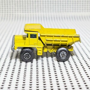 当時物 MATCHBOX LESNEY No.28 DUMP TRUCK MADE IN ENGLAND マッチボックス レズニー No.28 ダンプトラック 現状品