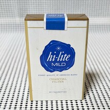 JT たばこ包装模型 自販機用模型 見本 たばこ タバコ hi-lite MILD ハイライトマイルド 見本 ダミー サンプル モック 金属製_画像3