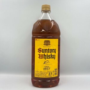 ST【同梱不可】サントリー 角 ウイスキー 1937 2700ml 40％ ペットボトル 未開栓 古酒 Z033748