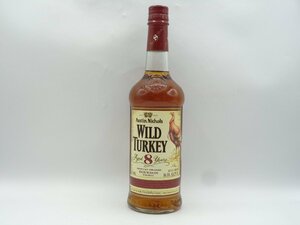 WILD TURKEY 8年 ワイルド ターキー ケンタッキー バーボン ウイスキー 赤 レッドキャップ 700ml 50,5% 未開封 古酒 X253182