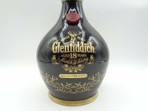 GLENFIDDICH 18年 グレンフィディック 黒 ブラック 陶器ボトル シングル モルト スコッチ ウイスキー 700ml 43％ 箱入 未開封 古酒 C108394_画像6