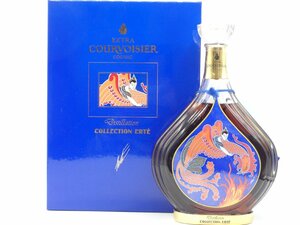 COURVOISIER EXTRA ERTE クルボアジェ エクストラ コレクション エルテ コニャック ブランデー 750ml 箱入 古酒 未開封 C108341