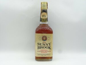 OLD SUNNY BROOK オールド サニー ブルック ケンタッキー ストレート バーボン ウイスキー 特級 未開封 古酒 760ml 43% X252863