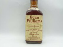 Evan Williams 8年 エヴァン ウィリアムズ ケンタッキー ストレート バーボン ウイスキー 未開封 古酒 750ml 43% Q7098_画像5