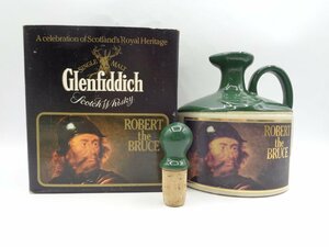 GLENFIDDICH グレンフィディック ロバート ブルース 陶器ボトル シングル モルト スコッチ ウイスキー 箱入 未開封 古酒 750ml H15297