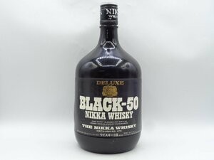 NIKKA WHISKY BLACK-50 ブラック ニッカ ウイスキー 1級 1920ml 40% 古酒 未開栓 Q7612