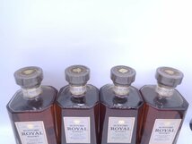 【同梱不可】10本セット SUNTORY サントリー ローヤル スリム 700ml 43% 国産 ウイスキー 古酒 未開栓 C108700_画像3