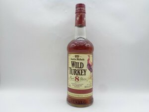 WILD TURKEY 8年 ワイルド ターキー ケンタッキー バーボン ウイスキー 赤 レッドキャップ 700ml 50,5% 未開封 古酒 T56221