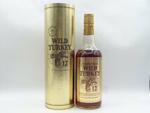 WILD TURKEY 12年 ワイルド ターキー リミテッド エディション ゴールド バーボン ウイスキー 750m 50,5％ 箱入 未開封 古酒 Q8157_画像1