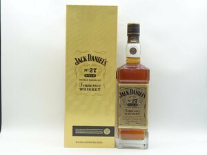 JACK DANIEL'S NO.27 GOLD DOUBLE BARRELED ジャック ダニエル ゴールド メープルバレル ウイスキー 箱入 未開封 古酒 700ml 40％ P27990